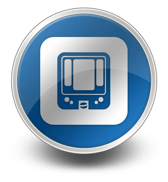 Ikon, knapp, piktogram Subway — Stockfoto