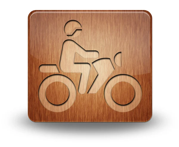 Ikony, przycisk, piktogram motocykl szlak — Zdjęcie stockowe