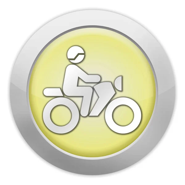 Icon, Button, Pictogram Motorbike Trail — Stock Photo, Image