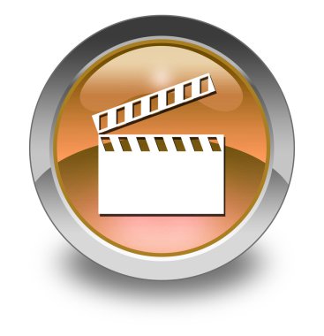 simge, düğme, piktogram Klaket