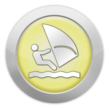 simge, düğme, piktogram Rüzgar Sörfü