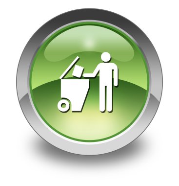 图标、 按钮、 象形图垃圾垃圾箱