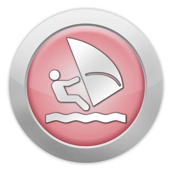 stock image Icon, Button, Pictogram Windsurfing