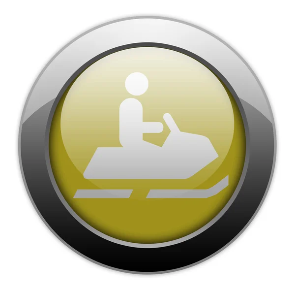 Icon, Button, Pictogram Snowmobiles — Stock Photo, Image