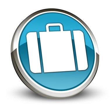 simge, düğme, piktogram Bagaj