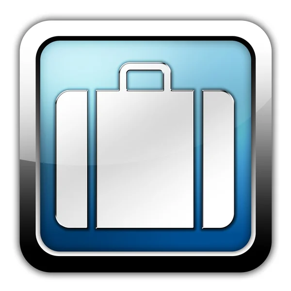 Ikony, tlačítka, piktogram zavazadla — Stock fotografie