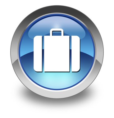simge, düğme, piktogram Bagaj