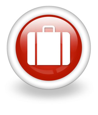 simge, düğme, piktogram Bagaj