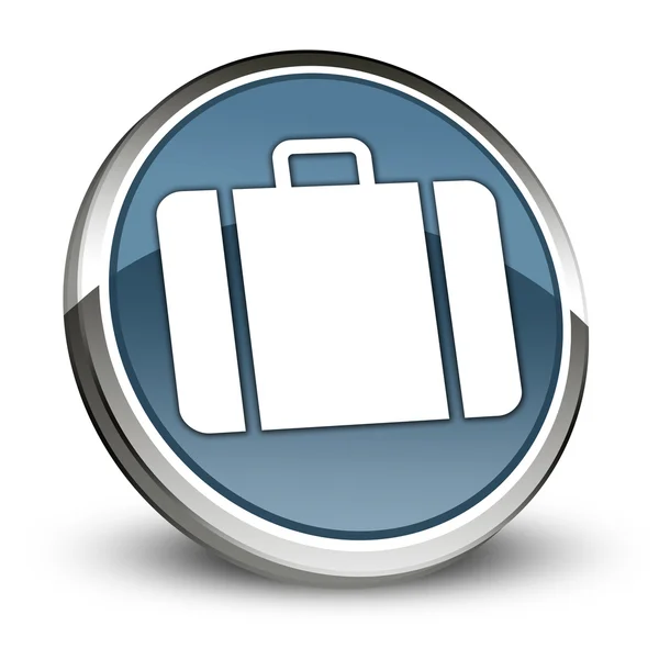 Knop, pictogram, pictogram Bagage — Stockfoto