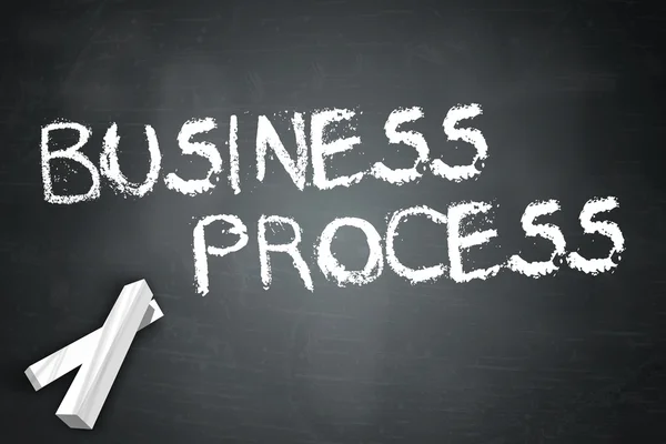 Blackboard Business Process — Stock Photo, Image