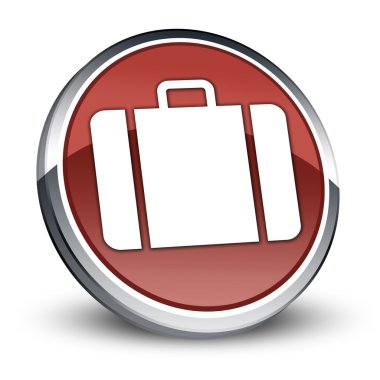 simge, düğme, piktogram Bagaj