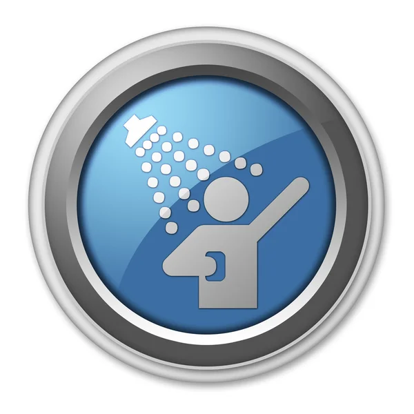 アイコン、ボタン、ピクトグラム シャワー — ストック写真