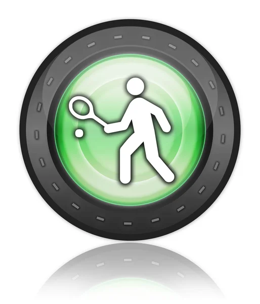 Icon, Button, Pictogram Tennis — Stock Photo, Image