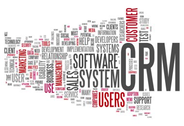 Kelime bulutu Crm - müşteri ilişkileri yönetimi