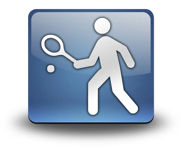 Ikona, przycisk, piktogram tenis — Zdjęcie stockowe
