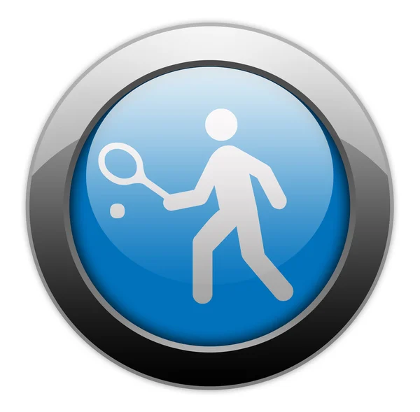 Icon, Button, Pictogram Tennis — Stock Photo, Image