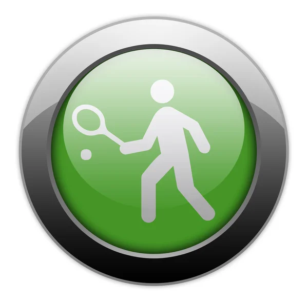 Icon, Button, Pictogram Tennis — Stock Photo, Image