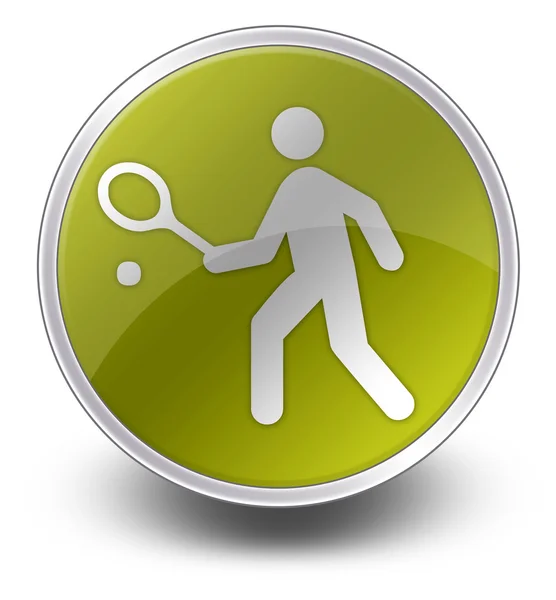 Icon, Button, Pictogram Tennis — Stock Photo, Image