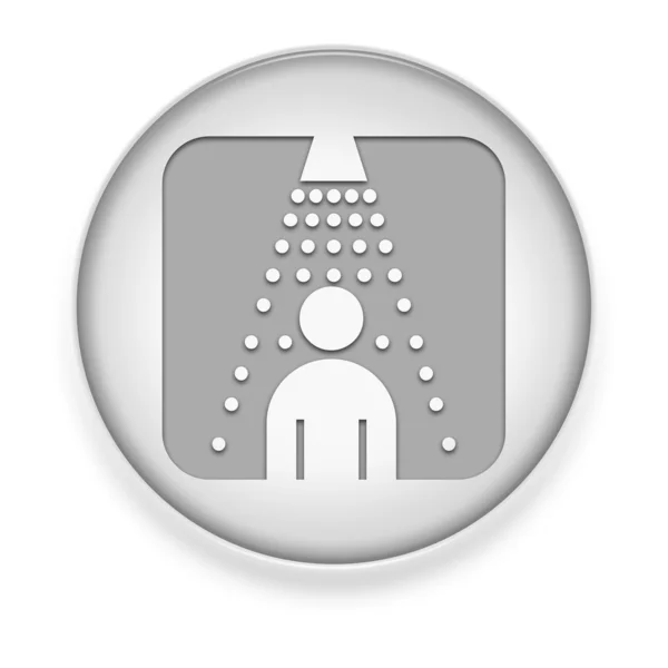 Icon, Button, Pictogram Shower — Stock Photo, Image