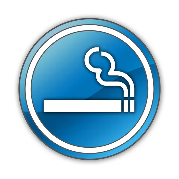 Icon, Button, Pictogram Smoking Area — Stock Photo, Image