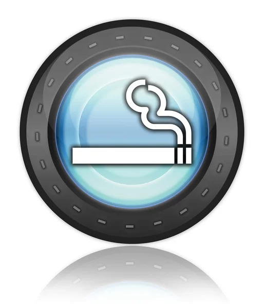 Icon, Button, Pictogram Smoking Area — Stock Photo, Image