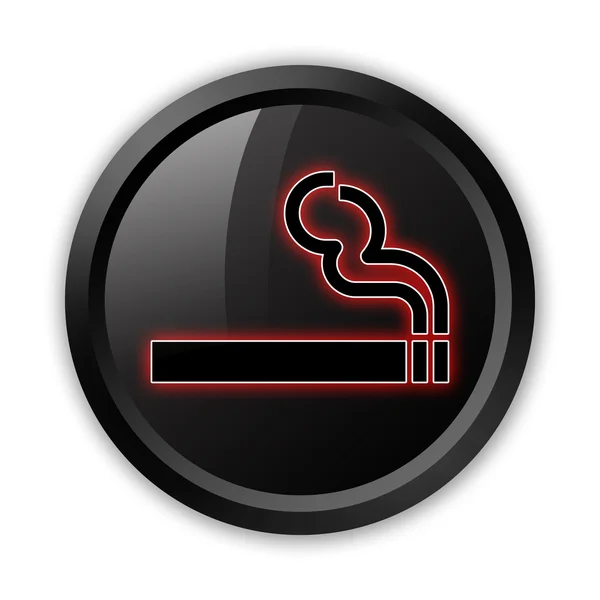 Icon, Button, Pictogram Smoking Area — Stock Photo, Image