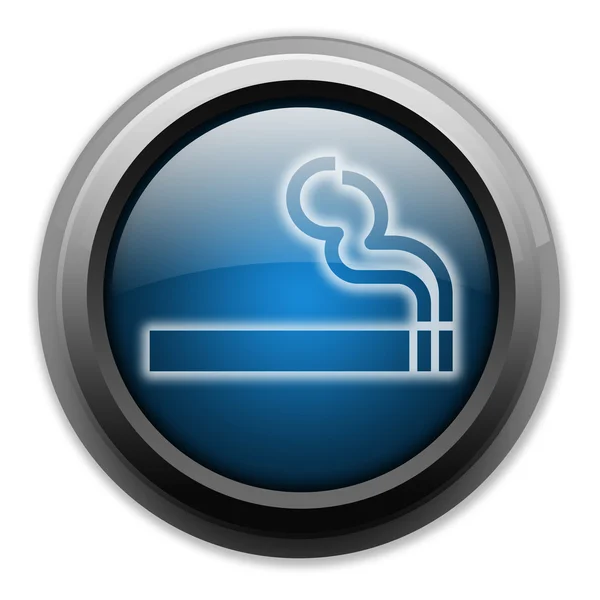 아이콘, 버튼, 그림 흡연 구역 — 스톡 사진