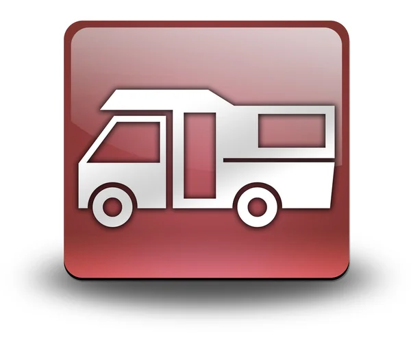 Icon, Button, Pictogram Motorhome — Stock Photo, Image