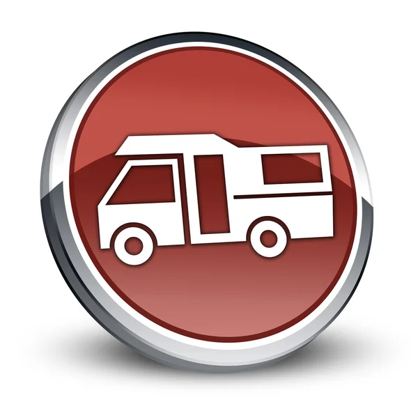 Icon, Button, Pictogram Motorhome — Stock Photo, Image