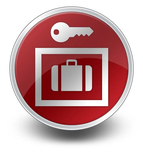 Pictogram, knop, Pictogram Locker — Stockfoto