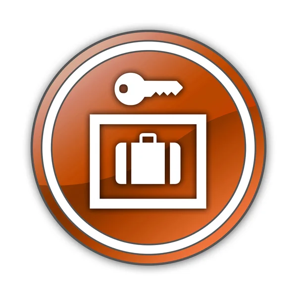 Pictogram, knop, Pictogram Locker — Stockfoto