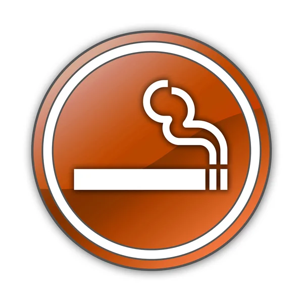 Icon, Button, Pictogram Smoking Area — Stock Photo, Image