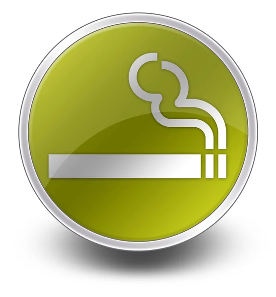 Icon, Button, Pictogram Smoking Area — Stock Photo, Image