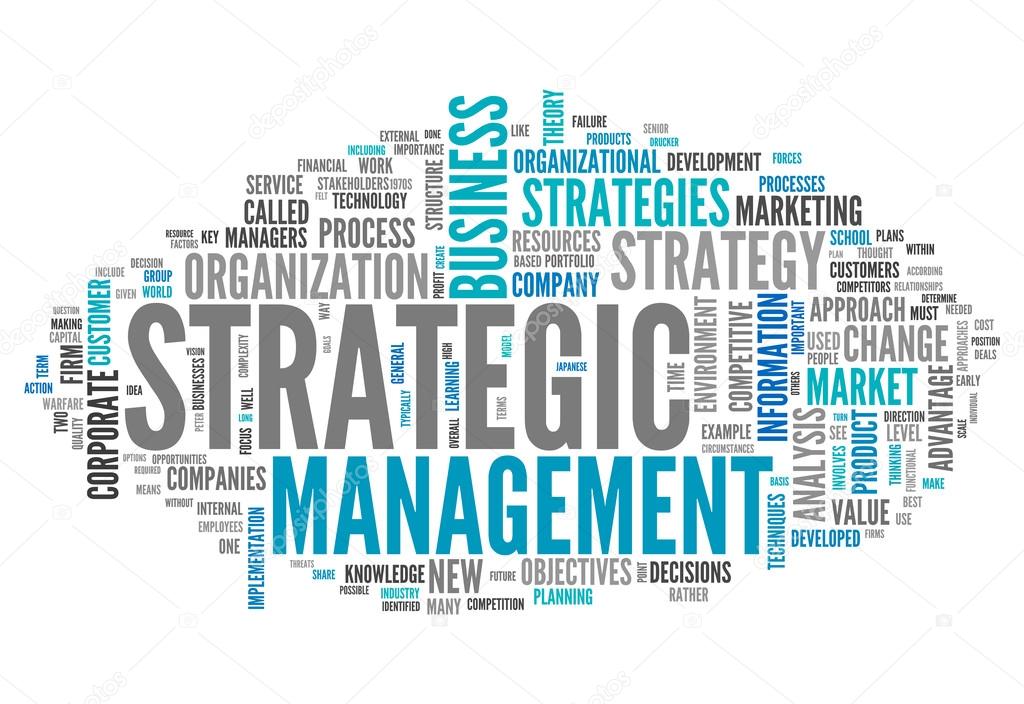Word Cloud Strategic Management — Stock Photo © mindscanner #58959637