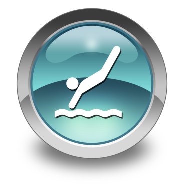 Simge, düğme, piktogram dalış