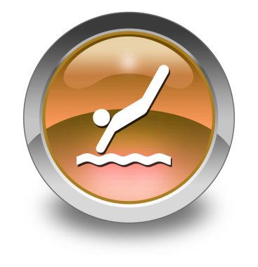 Simge, düğme, piktogram dalış