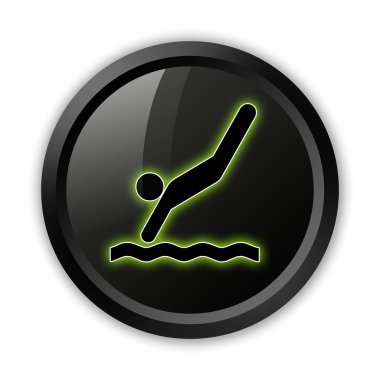 Simge, düğme, piktogram dalış