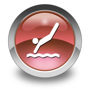 Simge, düğme, piktogram dalış