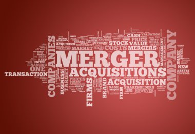 Word Cloud Merger & Acquisitions clipart