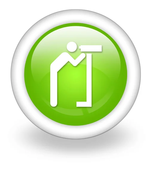 Icon, Button, Pictogram Viewing Area — Stock Photo, Image