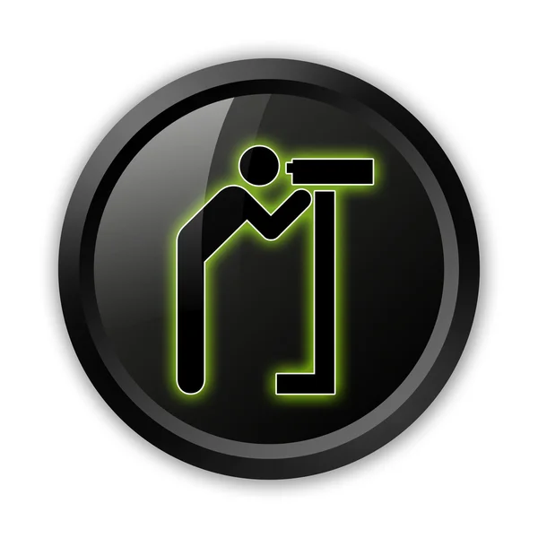 Icon, Button, Pictogram Viewing Area — Stock Photo, Image