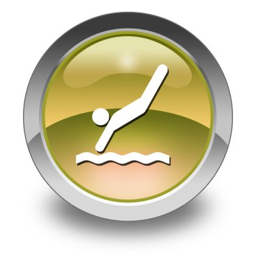 Simge, düğme, piktogram dalış