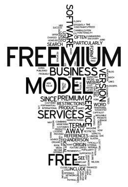 Kelime bulutu Freemium