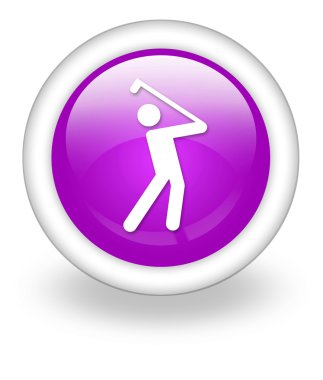 Sembol simge, düğme, Golf