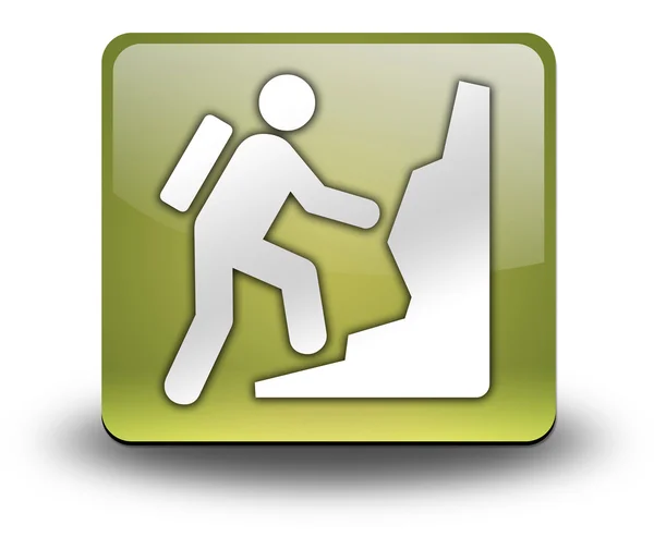 Icon, Button, Pictogram Climbing — Stock Photo, Image