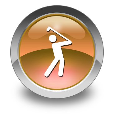 Sembol simge, düğme, Golf