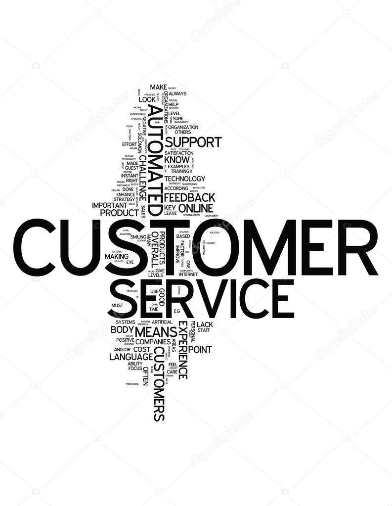 Word Cloud Customer Service