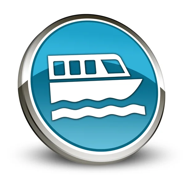 Icon, Button, Pictogram Boat Tour — Stock Photo, Image