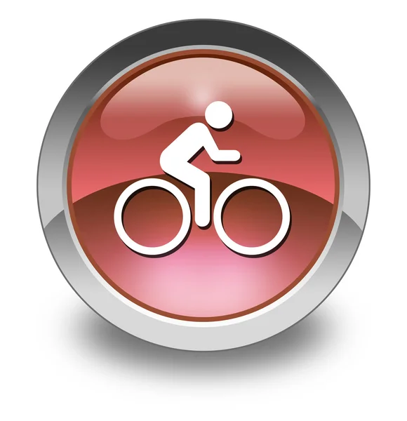 Icon, Button, Pictogram Bicycle — Stock Photo, Image