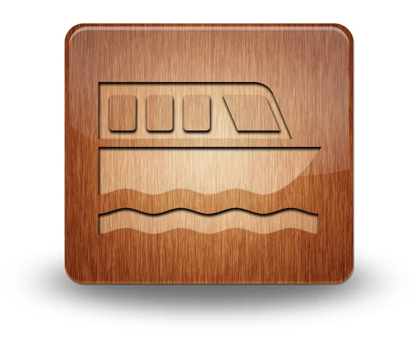 Icon, Button, Pictogram Boat Tour — Stock Photo, Image